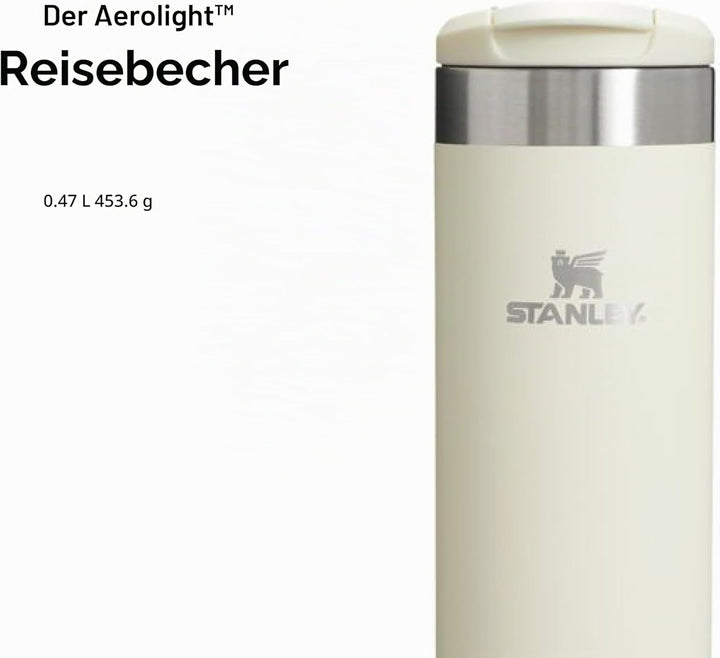 STANLEY 1913 Aerolight Transit Thermobecher 0.47L - Hält 6 Stunden Heiss - Spülmaschinenfest - Kaffe
