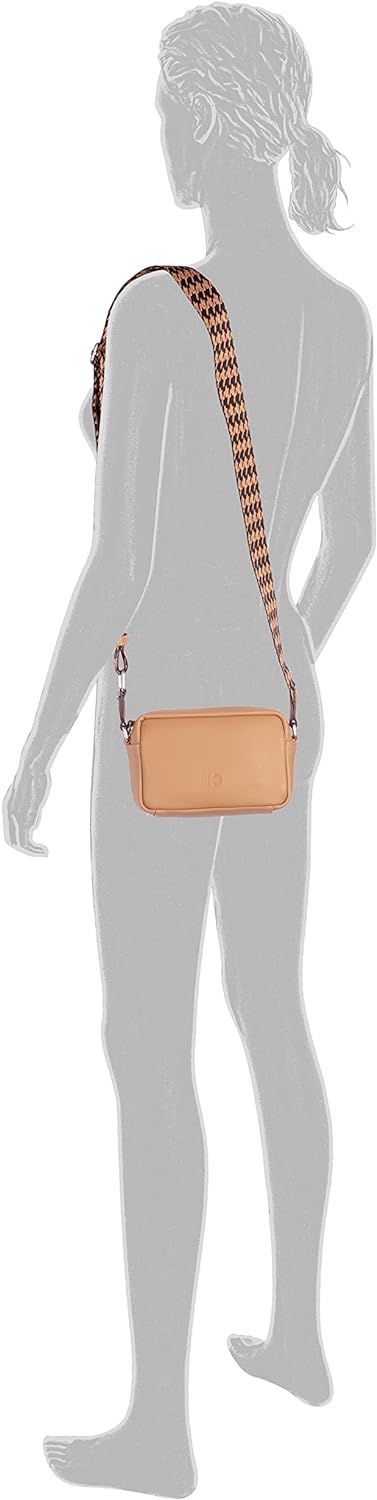 TOM TAILOR Damen Denim Bags Abbie Umhängetasche Handtasche Mittelgross Braun Camel, Camel