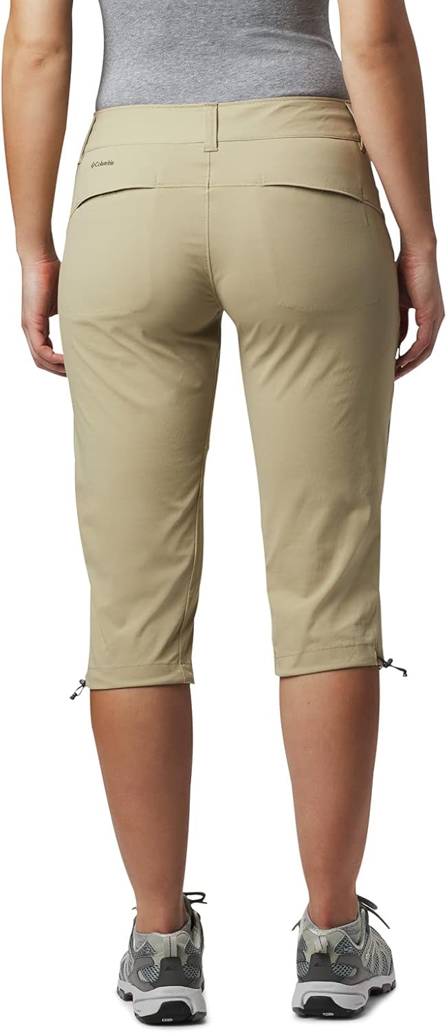 Columbia Damen Hose Saturday Trail II Knee Pants 18 Plus Long British Tan, 18 Plus Long British Tan