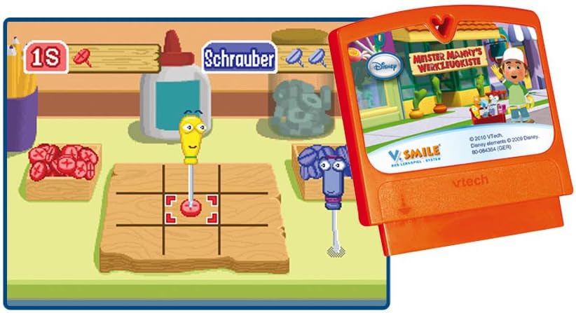 VTech 80-084364 - V.Smile Motion Lernspiel Meister Manny