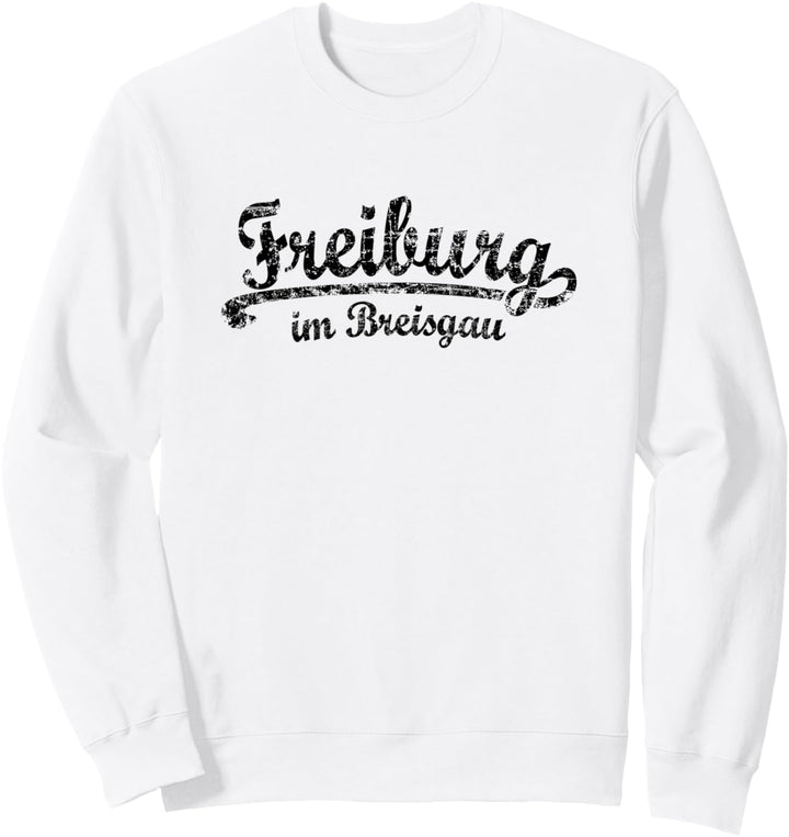 Freiburg im Breisgau (Vintage Schwarz) Freiburg Sweatshirt