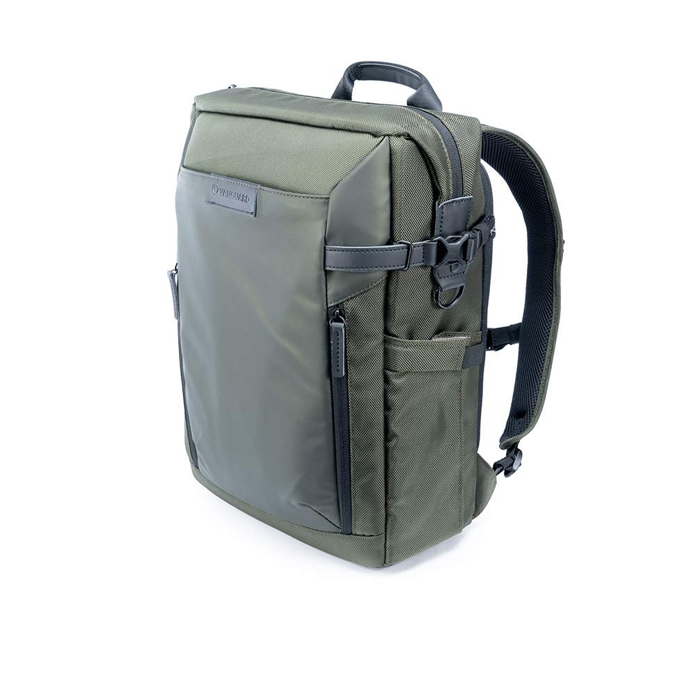 Vanguard VEO SELECT41 GR Rucksack/Schultertasche für DSLR, spiegellose/CSC Kamera oder Drohne, Grün