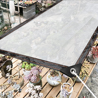 Ikodm 2x5m Transparente Plane, Abdeckplane Durchsichtig Mit ösen, Wasserdicht Durchsichtige Plane, R