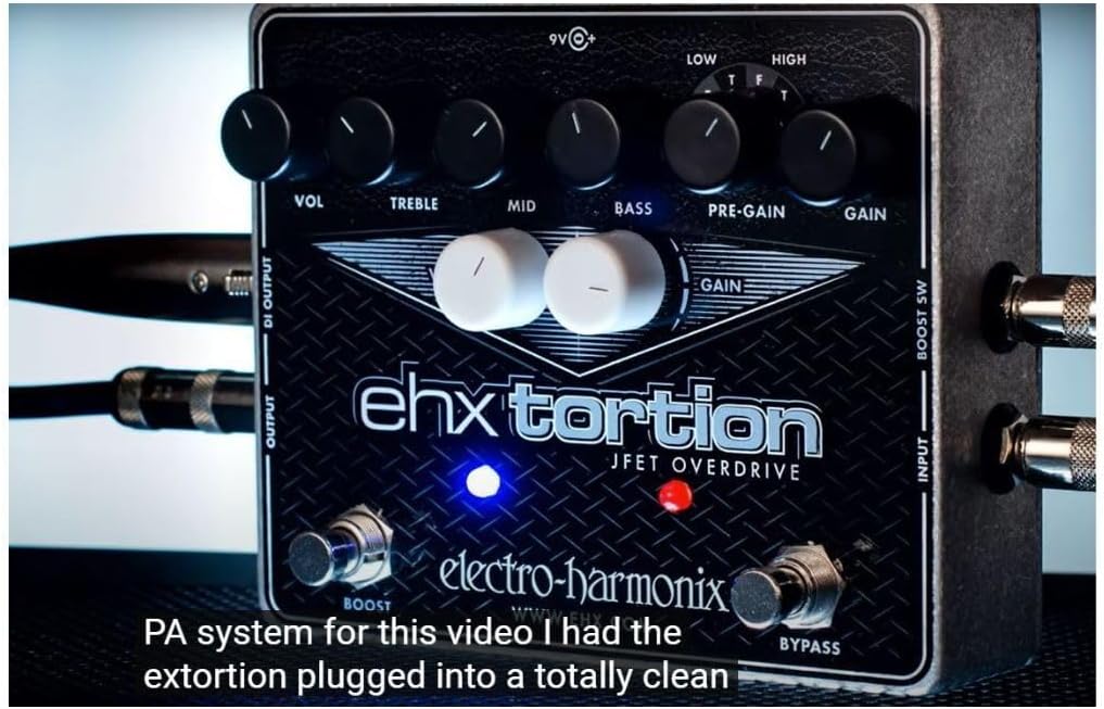 EHX Tortion Electro Harmonix JFET Overdrive