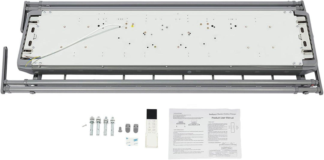 Elektrisch Decken Wäschetrockner, Ausziehbar Deckenmontage Elektrisch Wäscheständer, mit Fernbedienu