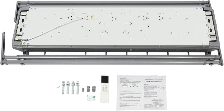 Elektrisch Decken Wäschetrockner, Ausziehbar Deckenmontage Elektrisch Wäscheständer, mit Fernbedienu