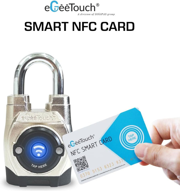 NFC für alle eGeeTouch Smart Locks (20 Karten), 20 Karten