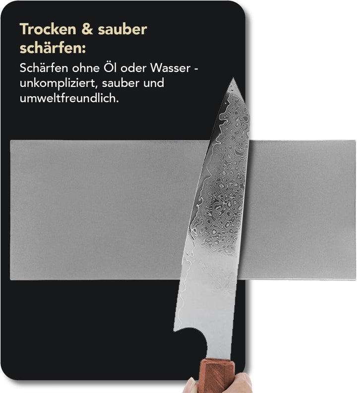 DMT Dia-Sharp Schärfblock mit durchgehende Diamantbeschichtung, grob, 25,4 cm / 10 Zoll, 1 Stück, D1
