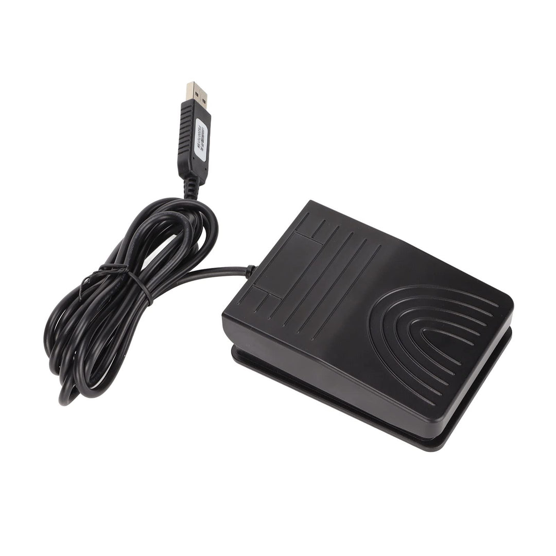 Vikye USB-Fusspedalschalter, Videospiel-PC, Freisprech-Fussschalter, Ein-Tasten-Steuerung, Programm,