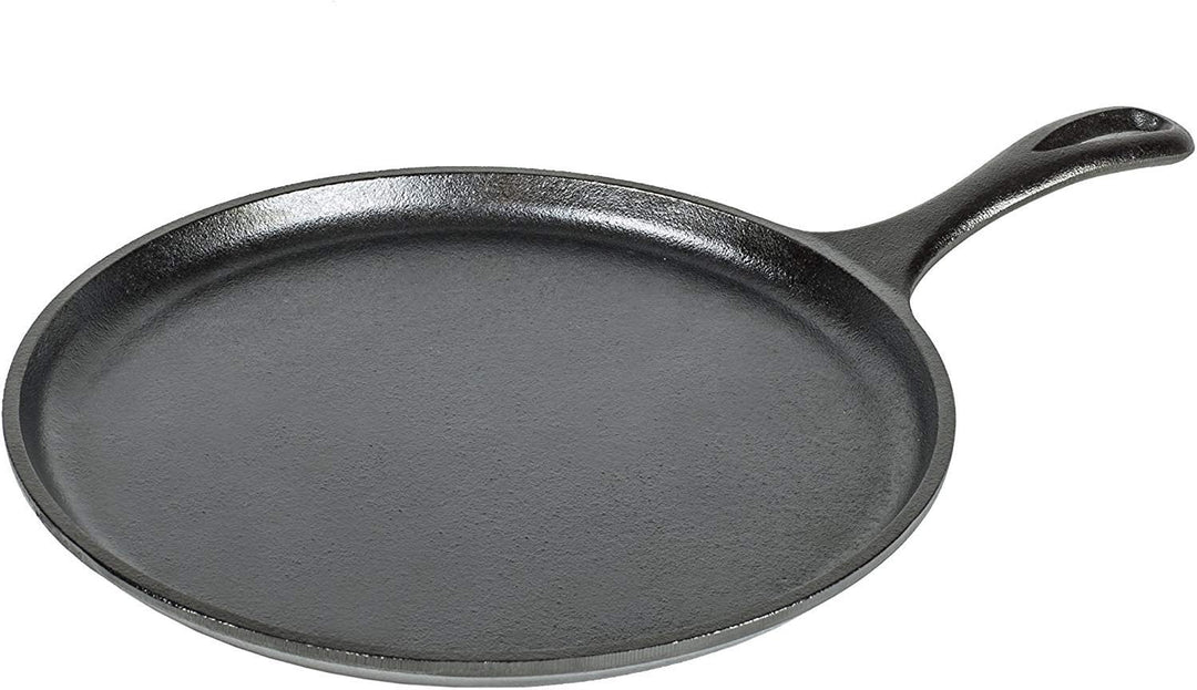 Lodge Wildlife Series Grillplatte aus Gusseisen mit Elch-Szene, 26,7 cm 10.5", 10.5"