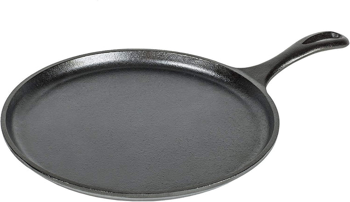 Lodge Wildlife Series Grillplatte aus Gusseisen mit Elch-Szene, 26,7 cm 10.5", 10.5"