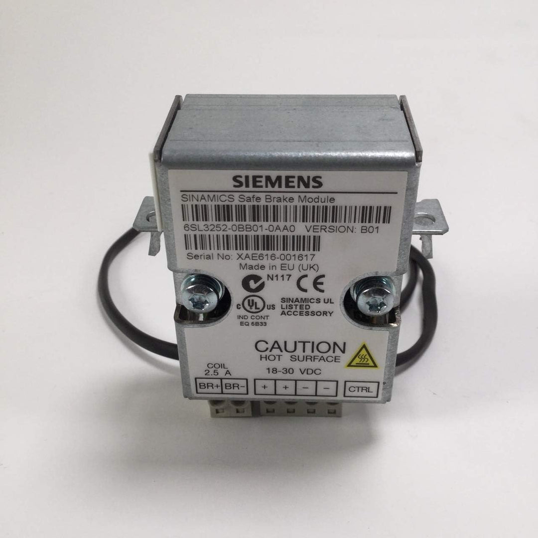 Siemens 6SL3252-0BB01-0AA0 Bremsrelais