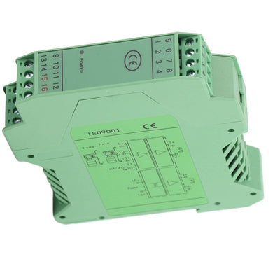 DC24V Current Signal Isolator Transmitter SPS-Signalaufbereiter erkennen(1 in 2 out, 4-20mA to 4-20m