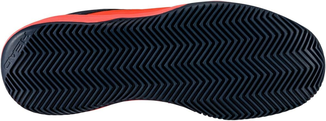 HEAD Revolt Pro 4.0 Clay Junior Unisex Tennisschuh 40 EU Blueberry Coral, 40 EU Blueberry Coral