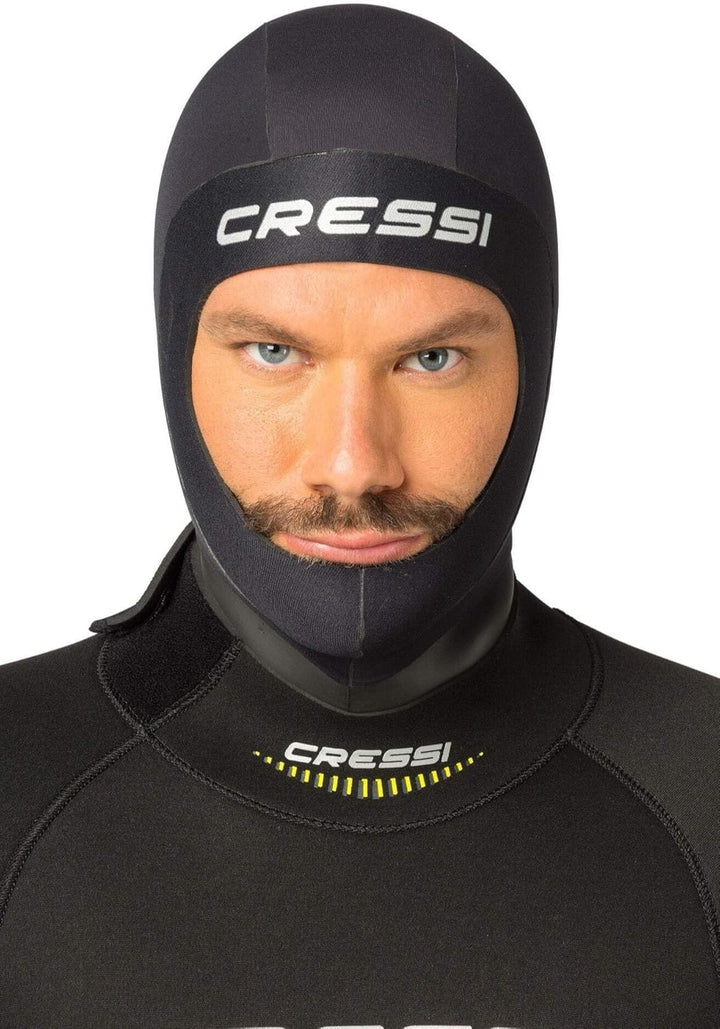 Cressi Hood Man - Neopren 5mm Kopfhaube Herren S/2, S/2
