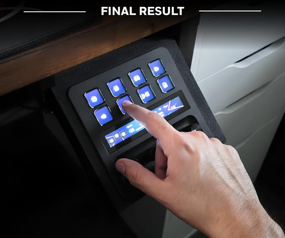 Tischhalterung für Elgato Stream Deck +, Platzsparend, Versenkbar, Zubehör zur Organisation von Gami