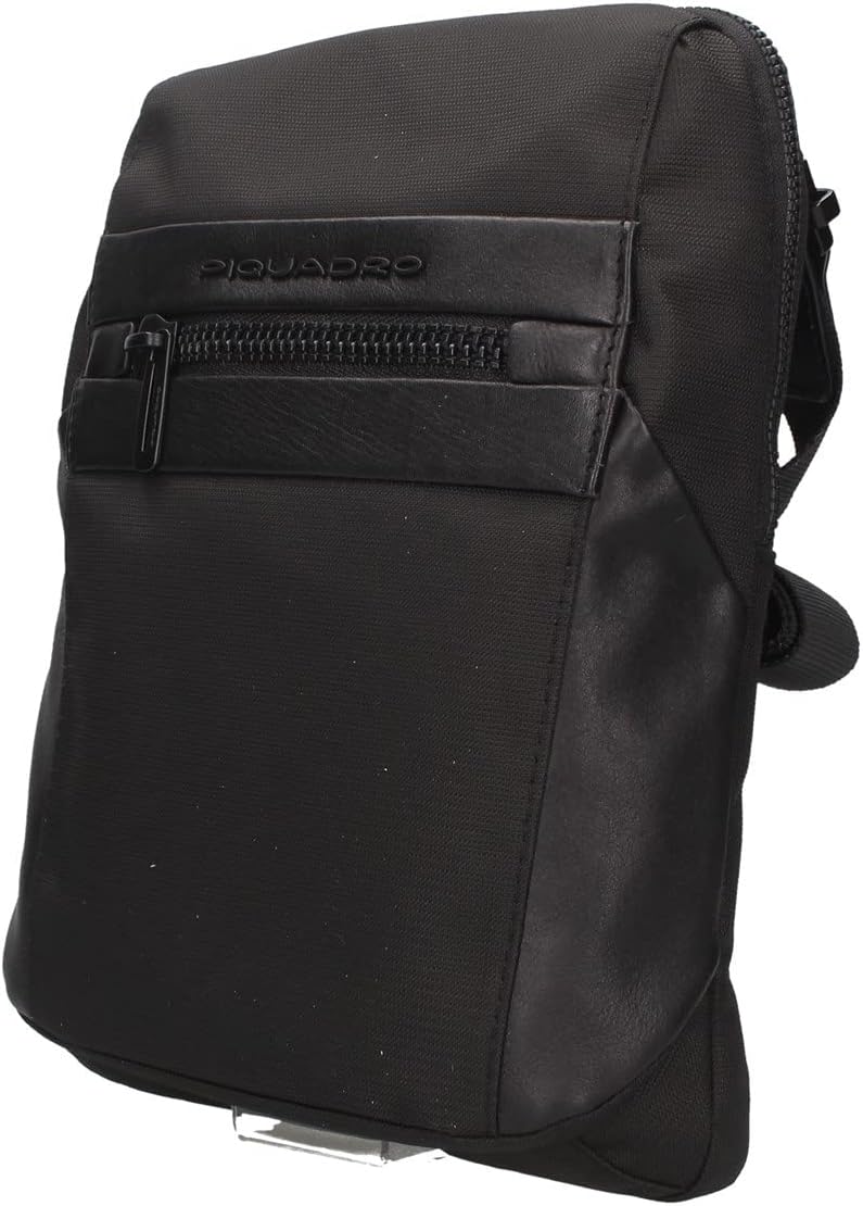 PIQUADRO Herren Woody Tasche Schwarz_schwarz, Schwarz_schwarz