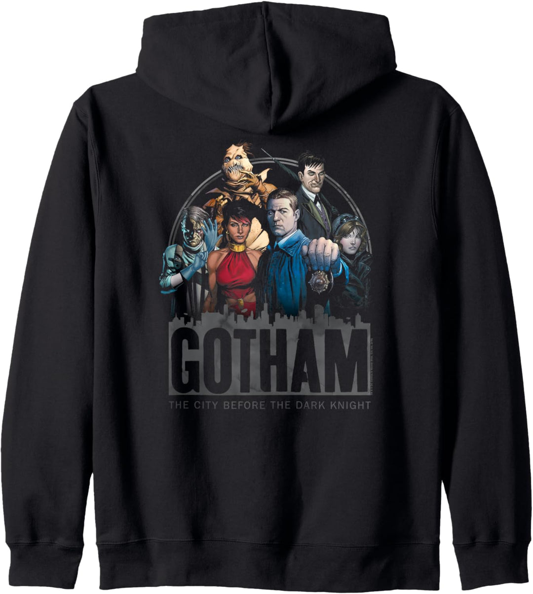Gotham Sketchy City Kapuzenjacke