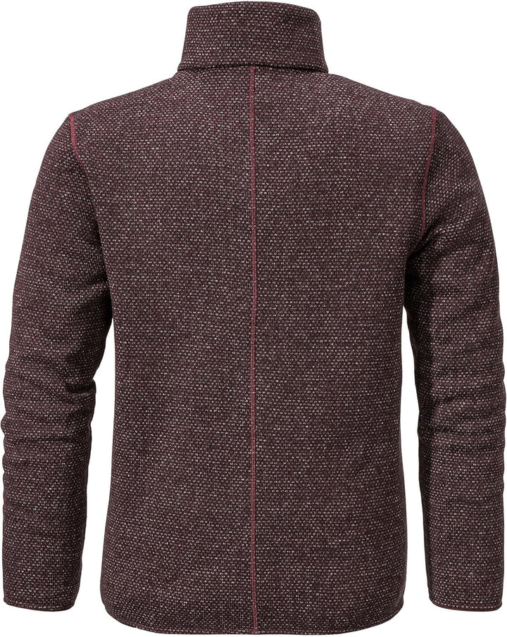Schöffel Herren Aurora Fleece Jacke Fleecejacke Fleecepullover XXL Dark Burgundy, XXL Dark Burgundy