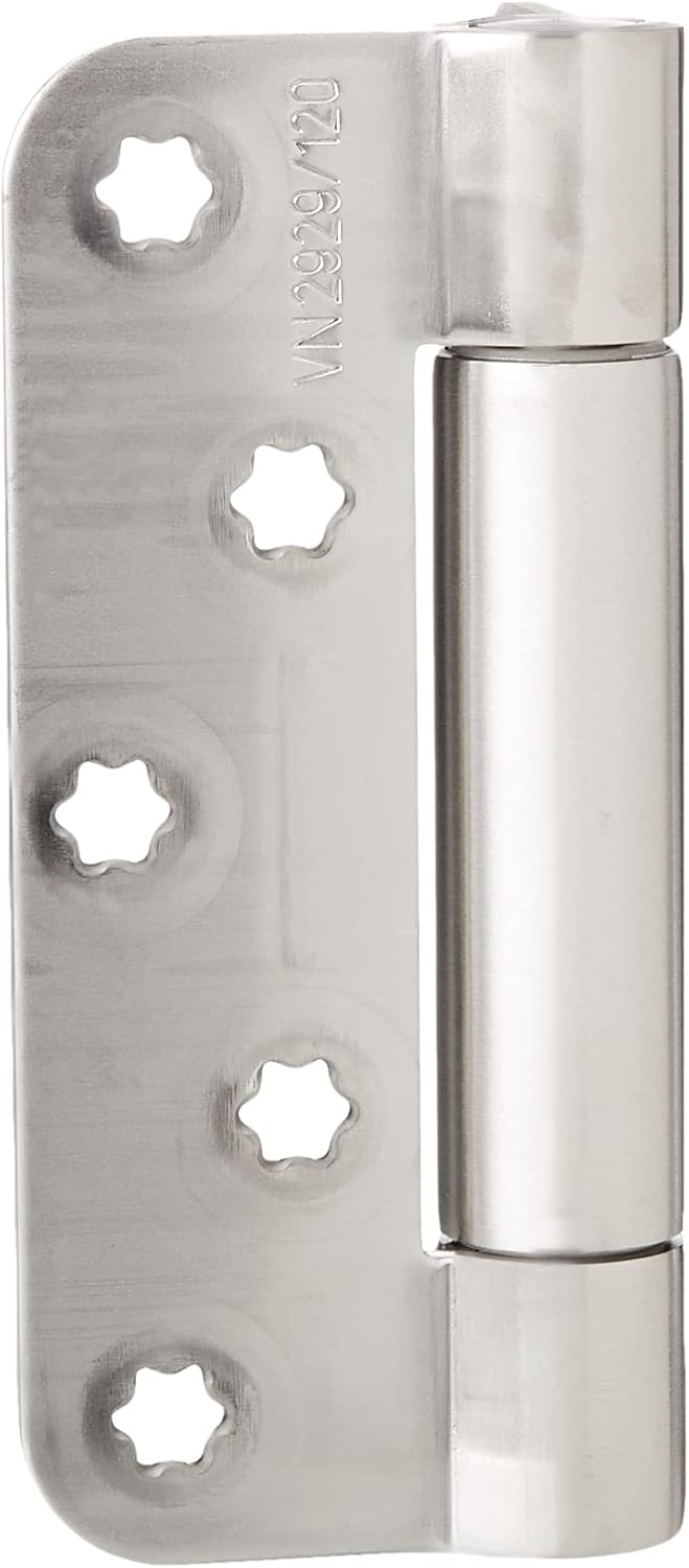 Simonswerk 5 040521 0 04002 Objektband VN 2929 für stumpf einschlagende Türen, Bandhöhe 120 mm, Edel
