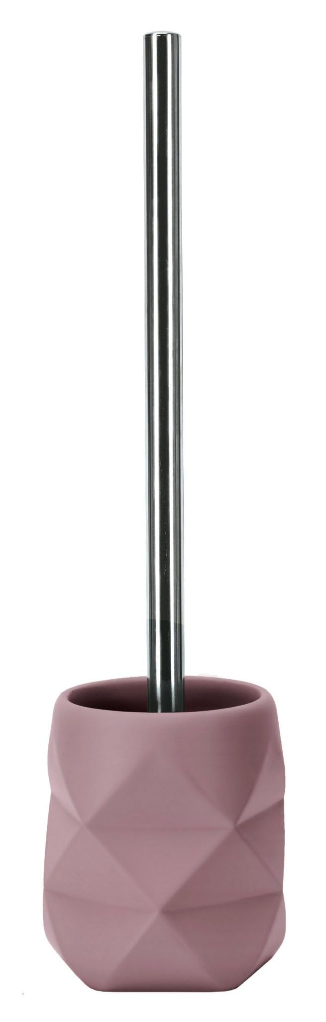Kleine Wolke Crackle Accessoires, Polyresin, Rouge Masse ca. 106 x 390 mm WC-Bürstenhalter Rouge, WC