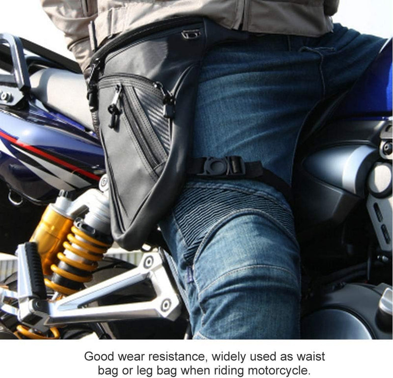 Motorrad-Beintasche, Herren Modische Motorrad-Beintasche Robuste wasserdichte Drop-Leg-Tasche Reitta