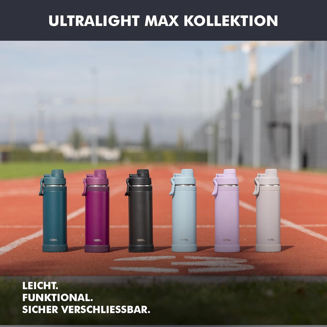 THERMOS ULTRALIGHT MAX Isolierflasche 1,00 l, 24 h kalt, moon rock mat | 12 h heiss, ultraleicht, ab