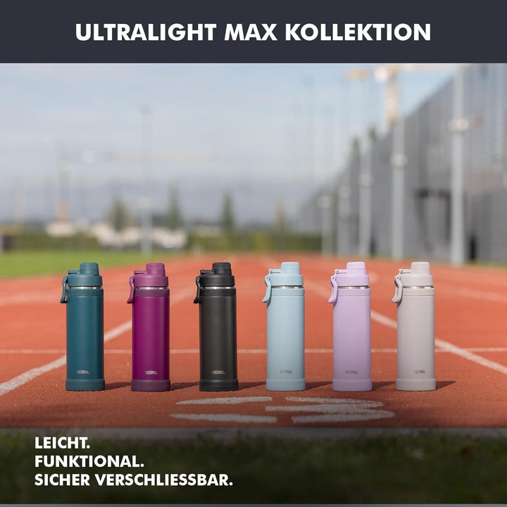 THERMOS ULTRALIGHT MAX Isolierflasche 1,00 l, 24 h kalt, moon rock mat | 12 h heiss, ultraleicht, ab