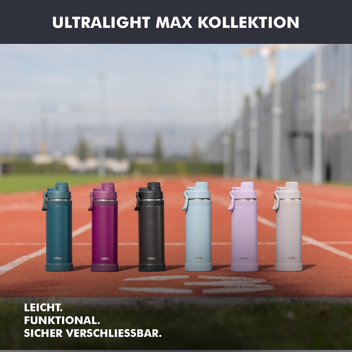 THERMOS ULTRALIGHT MAX Isolierflasche 1,50 l, 24 h kalt, tourmaline mat Tourmaline Mat 1500 ml, Tour