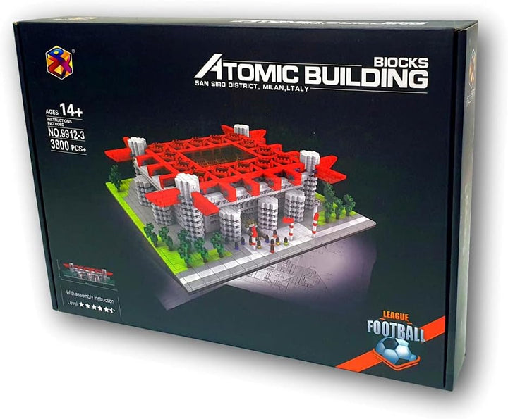 Atomic Building Stadion Giuseppe Meazza – Stadion San Siro in Mailand – Modell zum Zusammenbauen mit