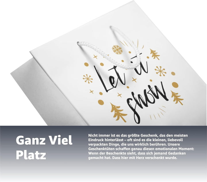 36x Weihnachtstasche Geschenktasche Geschenktüte Weihnachtstüte Geschenktasche für Weihnachten, Niko