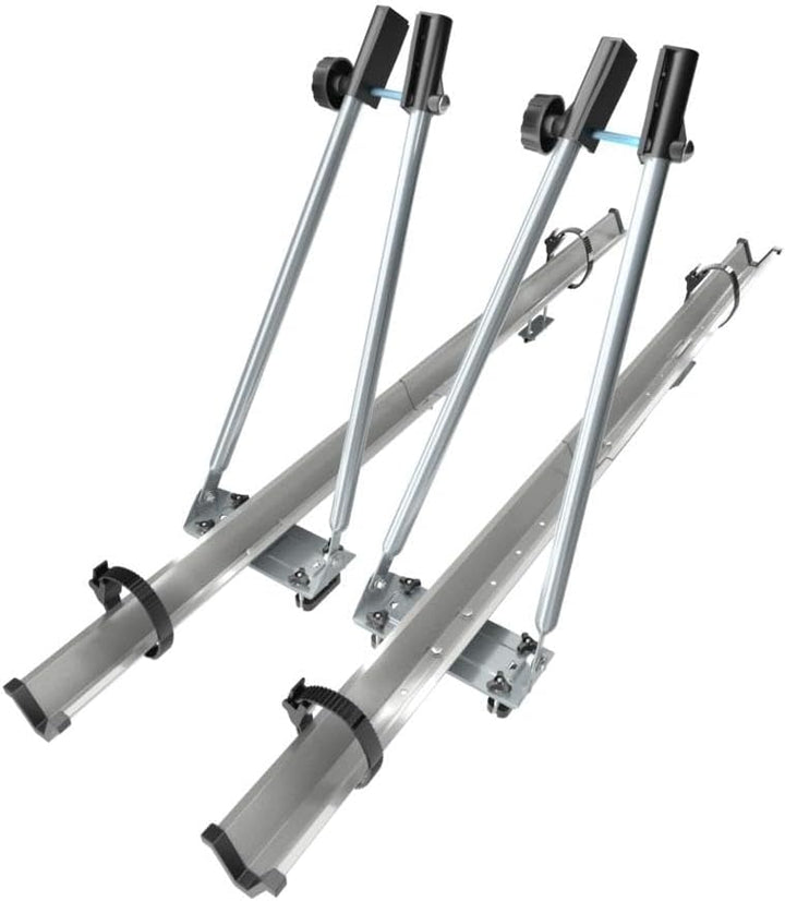 Mossa 2X Dachfahrradträger, Dachfahrradhalter mit Alubalken - BR5131