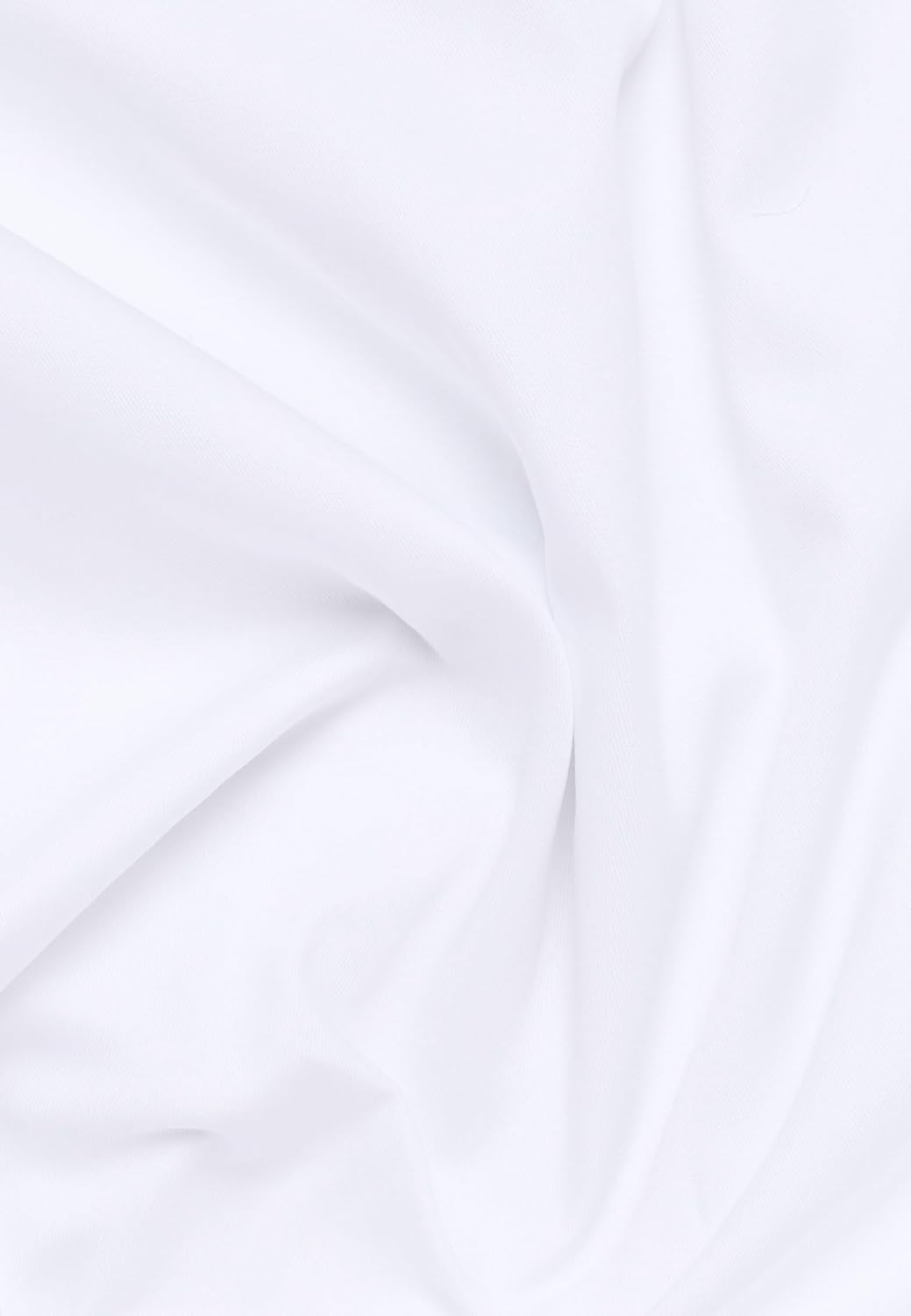 ETERNA Herren bedrucktes Twill-Hemd Comfort FIT 43 Weiss 02, 43 Weiss 02