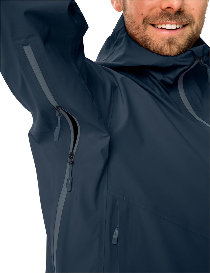 VAUDE Herren Men's Croz 3l Jacket Iii Jacke S dark sea, S dark sea