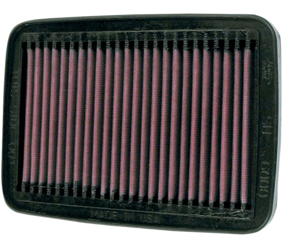 K&N SU-6000 Motorrad K&N Tausch-Luftfilter, Rot