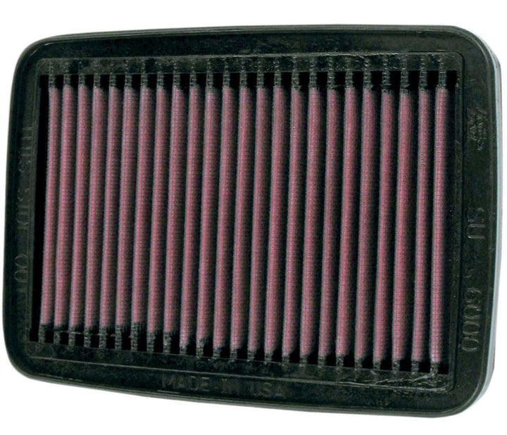 K&N SU-6000 Motorrad K&N Tausch-Luftfilter, Rot