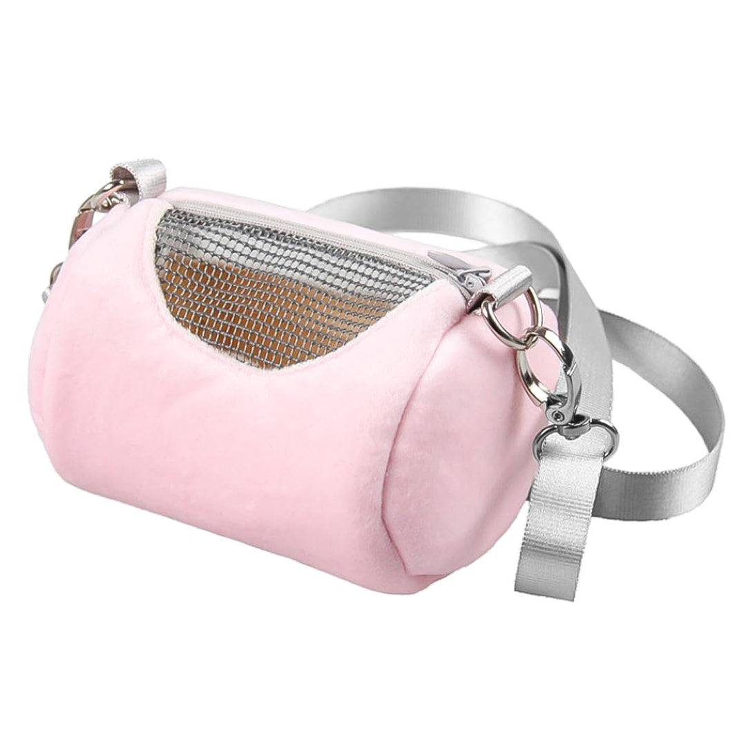 Haustiertasche für unterwegs, Hamster-Tragetasche, warme Hamstertasche für draussen, atmungsaktiv, R