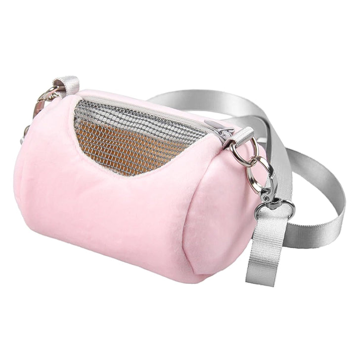 Haustiertasche für unterwegs, Hamster-Tragetasche, warme Hamstertasche für draussen, atmungsaktiv, R