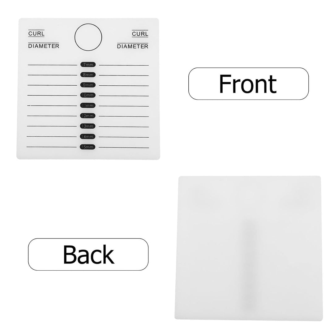 Lurrose Wimpernverlängerung Palette 2 Stück, Lash Extension Halter | 2-in-1 Wimpernverlängerung Pale