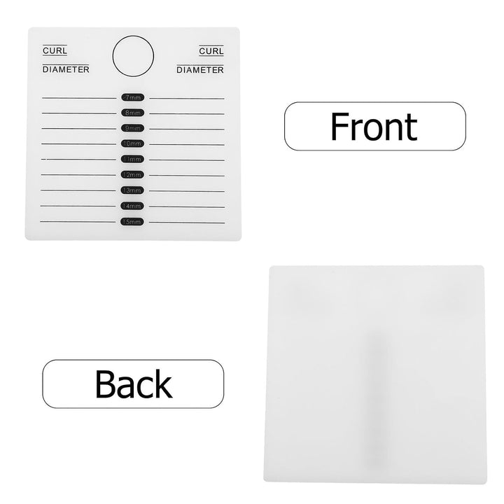 Lurrose Wimpernverlängerung Palette 2 Stück, Lash Extension Halter | 2-in-1 Wimpernverlängerung Pale