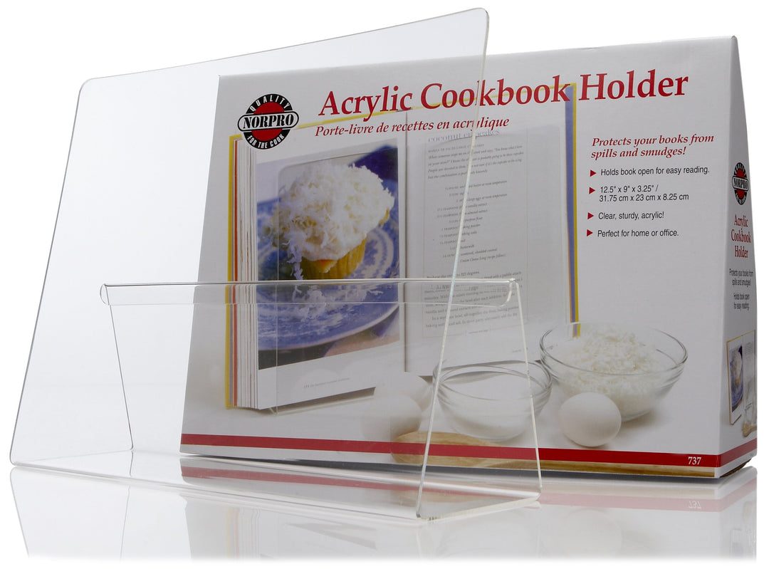 Norpro Acryl CookBook/iPad/Tablet Halter Siehe Abbildung, Siehe Abbildung