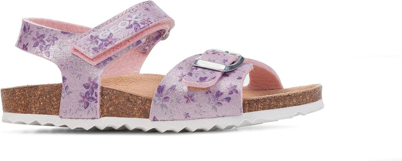 Geox Mädchen J Adriel Girl C Sandalen 24 EU Pink, 24 EU Pink