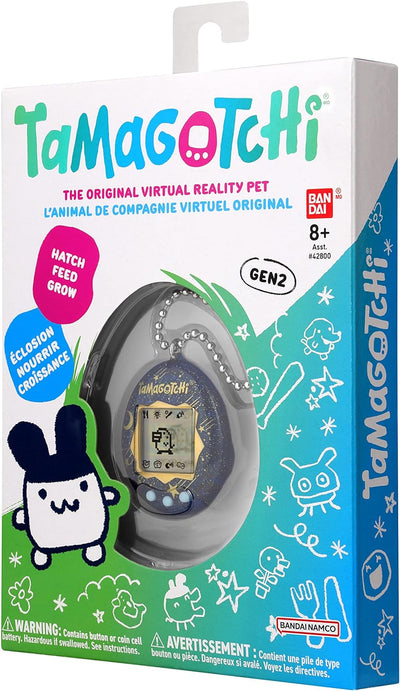 BANDAI - Tamagotchi - Tamagotchi original - Stary Night - virtuelles elektronisches Haustier - 42970