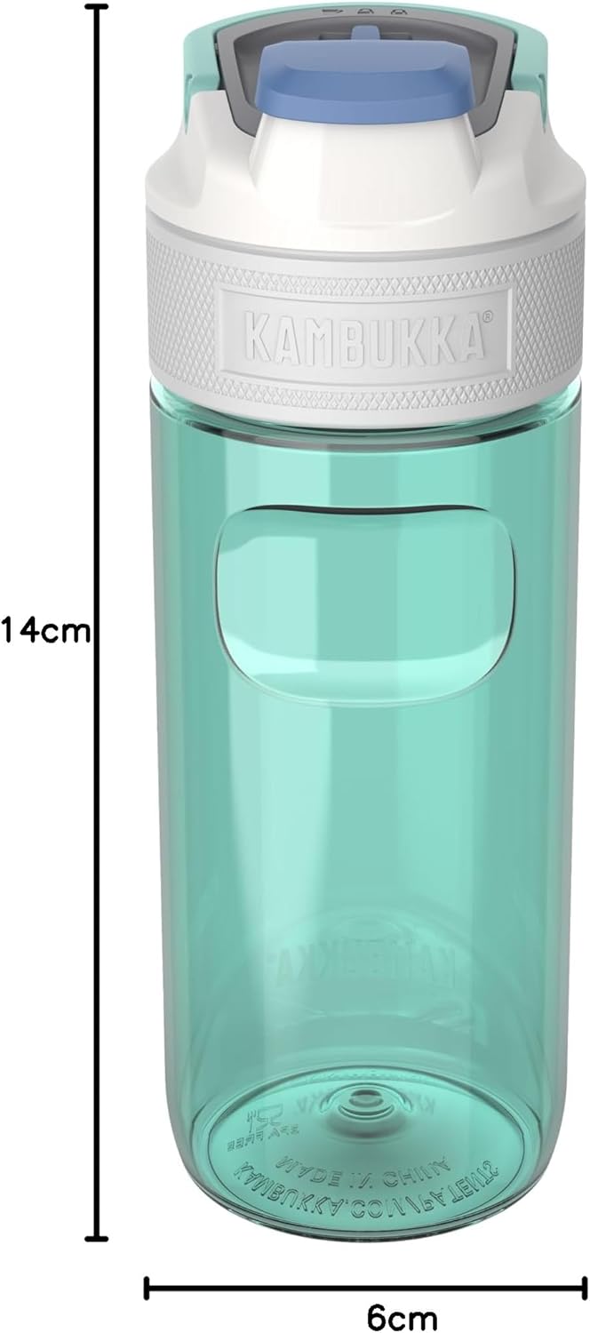 Kambukka Elton Wasserflasche – Trinkflasche, schmutz- und geruchsresistent, stossfest, spülmaschinen
