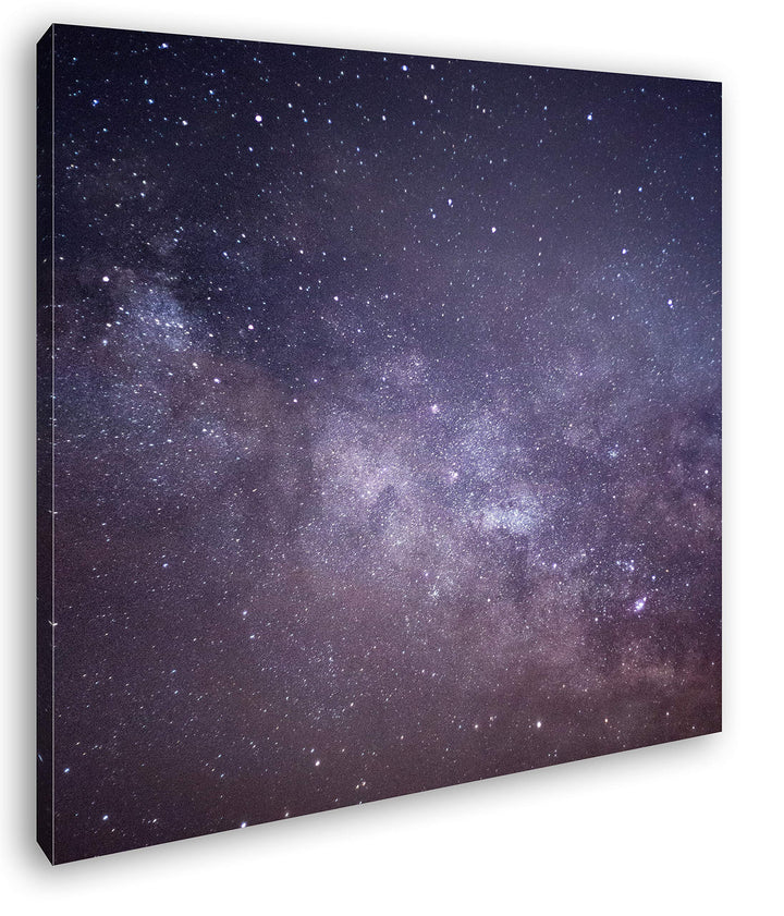 deyoli Zauberhafte Milchstrasse Format: 60x60 als Leinwand, Motiv fertig gerahmt auf Echtholzrahmen,