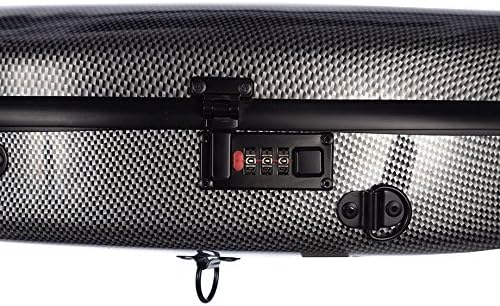 Geigenkoffer Glasfaser Safe Flight 4/4 carbon looking M-Case