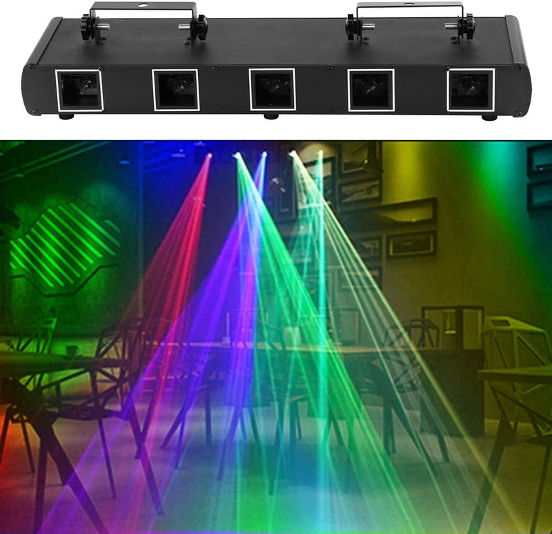 Stroboskop Disco Licht, UKing 4 in 1 RGBW lichteffekte, LED-Projektor Karaoke DJ Perform für Bühnenb