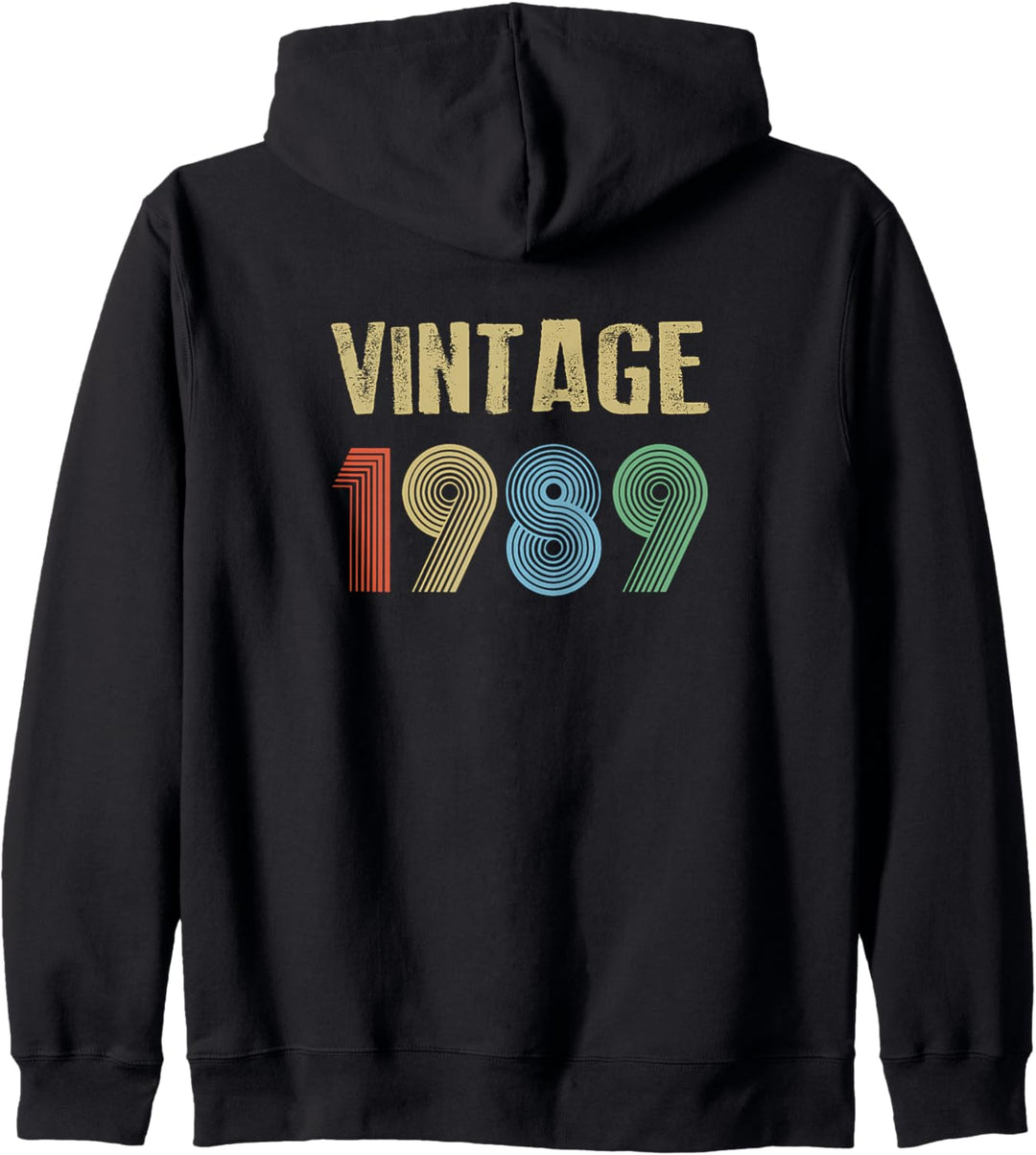 1989 Vintage Geburtstag Kapuzenjacke