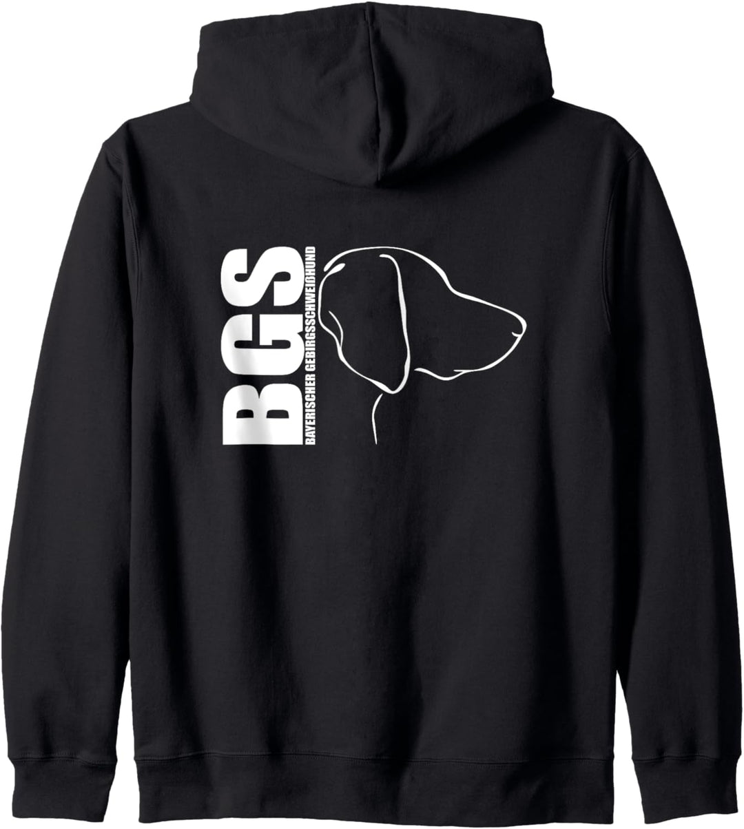 BGS Bayerischer Gebirgsschweisshund Profil Jagdhund Jäger Kapuzenjacke