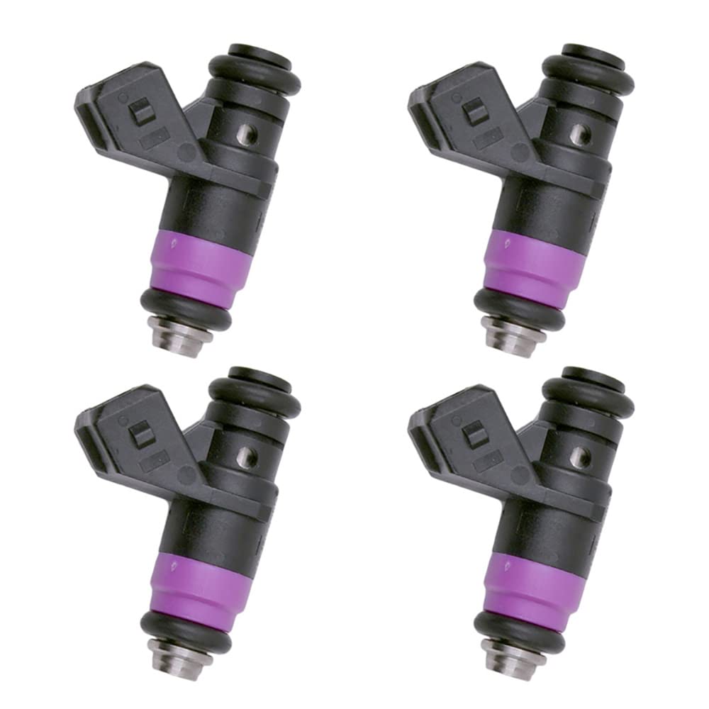 Riloer Ersatz-Motor-Einspritzdüsen, 4 Stück, kompatibel mit R-ENAULT C-LIO F-LUENCE Grand S-CÉNIC L-